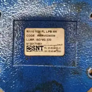 法国SNT RMI50蜗轮蜗杆减速机用于石油化工制造业使用