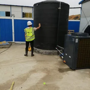 湖南景怡5P空气源热泵热水器建筑工地工程