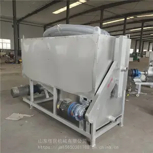 动物禽畜粪便干湿处理机 鸭粪鸡粪固液分离机 斜筛式鸭粪挤干机厂家