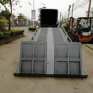 移动式登车桥惠州阳江实力工厂订制液压登车桥叉车起重装卸平台
