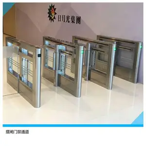 写字楼出入口闸机-快速刷卡或人脸识别进出、防夹防尾随