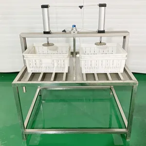 全自动豆腐成型机 气动压榨省时省力 不锈钢可按需定制豆制品设备