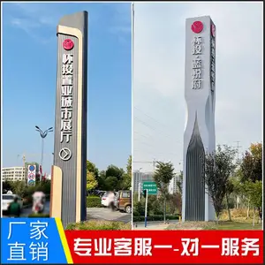 大型精神堡垒定制户外立式停车场景区售楼索引指引指示导视导向牌