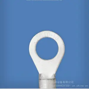 紫铜船用接线端子圆形线鼻JB1/1.5/2.5/4/6/10-8铜鼻子接线耳