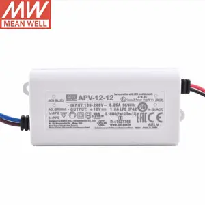 明纬(MEANWELL)APV-12-12 LED电源小体积电源模块广告照明