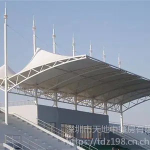 铝合金骨架舞台膜结构雨棚 空间膜景观棚 展览帐篷式 可租赁可购买