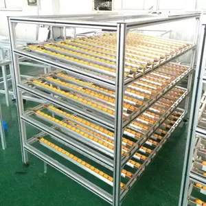 自滑式货架滑轮货架|活动物料架物料转运架定做厂家 上海