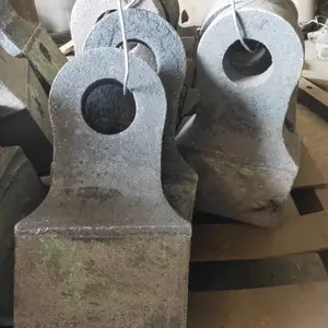 废钢粉碎机 重锤式金属边角料破碎机 2000型废旧金属破碎机双金属复合高铬合金耐磨锤头高锰钢耐磨锤头