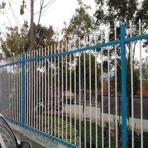 别墅区围墙网 现货围栏定做 安平锌钢栏杆厂家