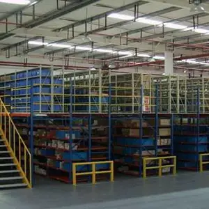 北仑阁楼式货架联系方式 宁波富敏仓储设备供应