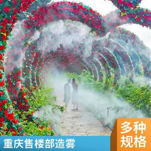 专业定制 景观人造雾森 喷雾桩喷淋 工地围墙喷水雾 7.5KW