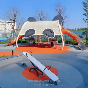 滑梯厂家 幼儿园攀爬网 飞天城堡滑梯 景区非标造型滑梯 儿童木质滑梯