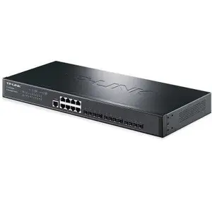 TP-LINK TL-SG5820F全千兆三层网管交换机8电口12光口SFP端口汇聚