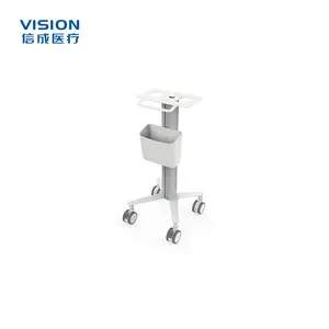医用设备推车 信成医疗 23145| 带储物篮移动支架 消化室|手术室|ICU