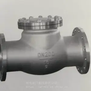 304不锈钢旋启式止回阀H44W-16P