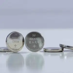 重山光电 锂氟化碳宽温纽扣电池 3V锂BR2450 胎压监测器TPMS汽车钥匙电池 井下勘探设备电池