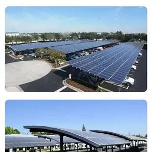 新能源充电桩棚|光伏太阳能发电顶棚|安装供应商苏 州灿宇建材
