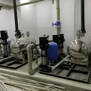 ����һ�廯��ѹ��վ ����ˮ������ѹ�÷�������ʽ����ʽ��ͬ�İ�װ��ʽ