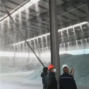 长葛高压喷雾抑尘设备舞钢厂房喷雾降尘设备汝州铸造厂喷雾降尘机