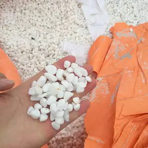 供应天然磨圆白色石子-景观花坛白色洗米石-雪花白砾石石子-白色磨圆水洗石