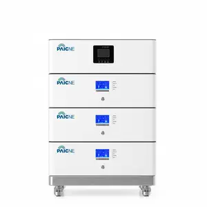 堆叠式48V500AH家庭备用电源逆变器一体机光伏储能磷酸铁锂电池
