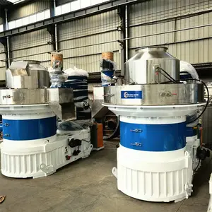 560型下拨料敞口式颗粒机 时产2吨玉米秸秆制粒机