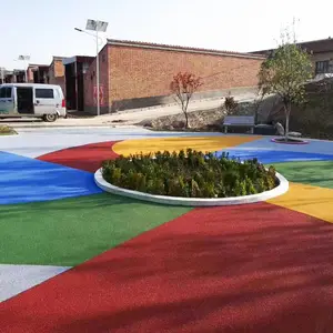 毕节市彩色透水地坪