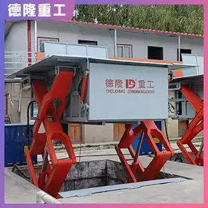 水平地埋式垃圾中转箱 举升式压缩设备 乡镇垃圾处理站可定制