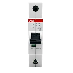 ABBС�Ͷ�·��SH202-C63 ΢�Ϳ������� ˫��˫�� C�ͷֶ�����6kA