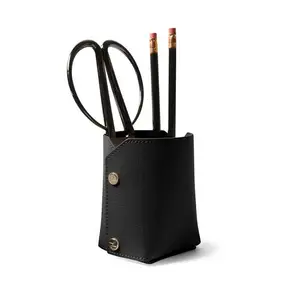 LEATHEROLOGY 奥勒吉牛皮创意笔筒办公收纳企业商务定制