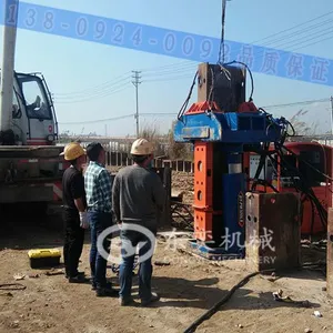 东奕拔桩机说明 H型钢拔桩机参数
