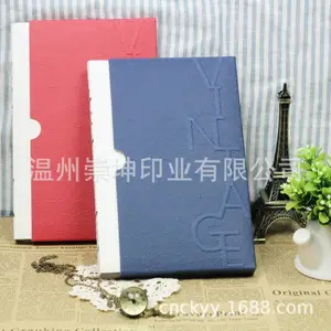 Ƥ�ʽ�װ�ʼǱ�����logo��͹ѹ�ư칫�ľ߼��±�A5��Ʒ�����ռǱ�