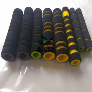 NBR彩色发泡手柄海绵订制双色发泡海绵手把套宠物绳防滑海绵管