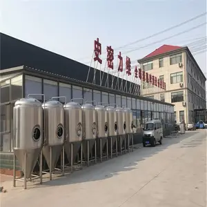 小型啤酒厂啤酒设备 1000升精酿啤酒设备