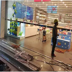 汉沽区电动水晶卷帘门加工 折叠门供应 商场商铺