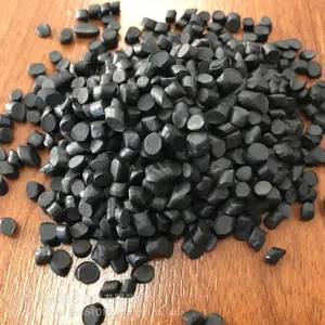 RoHS环保黑色PVC颗粒/硬度45P/耳机插头料/聚氯乙烯USB插头料