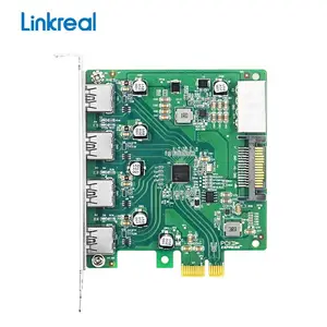 PCIe2.0 x1 USB3.0 TypeA �Ŀ� 5Gb ת����չ��LRSU9A71-4A(3u