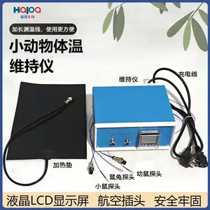 实验动物体温维持仪动物体温保持单通道双通道十二通道兔子大鼠小鼠测温仪精密温感探头