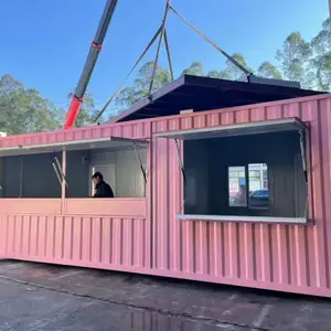 石家庄厂家批发集装箱售货亭-移动售货亭-箱式环卫房屋-早来集成房屋定制