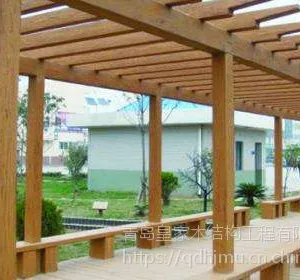 莱西菠萝格木木质廊架报价