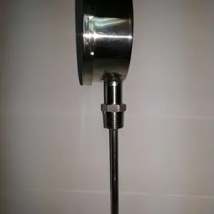 布莱迪BLD不锈钢双金属温度计WSSF-418万向型石油化工行业品质保障质量可靠#北京新闻