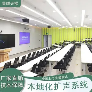 星耀天梯 本地扩声系统 远距离扩声吊麦专用防啸叫会议室拾音设备