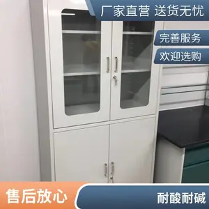 全钢药品柜化学品安全柜 化验室玻璃仪器柜带锁试剂柜