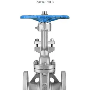 南高供应不锈钢闸阀Z41W-150LB DN25 手动法兰连接 耐高温