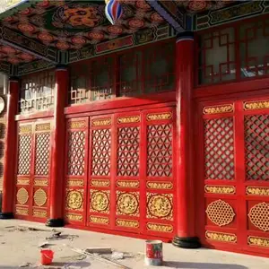 焦作仿古门窗-仿古门窗订做要求-【华旭木雕】