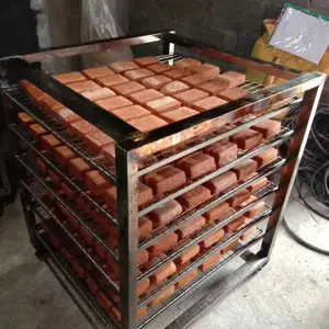 浦锐机械出售小型豆干烟熏炉 节能型豆干烘干炉 熏香干机器