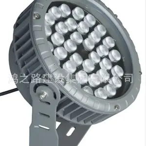 led户外庭院太阳能投光灯60w路灯100W一体化户外花园灯200W广场灯