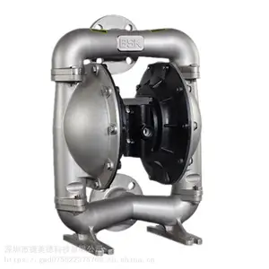 美国BSK 2寸不锈钢特氟龙膜片硝酸盐酸泵 隔膜泵 BA50SS-STT3-C