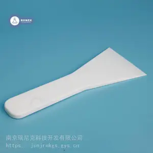 特氟龙四氟药铲特氟龙耐酸碱铲子可定制尺寸制药厂刮料铲
