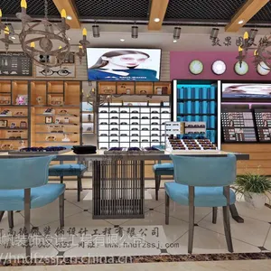 蚌埠眼镜店装修设计眼镜展柜设计定制